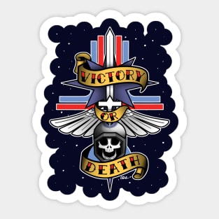 Victory or Death Sticker